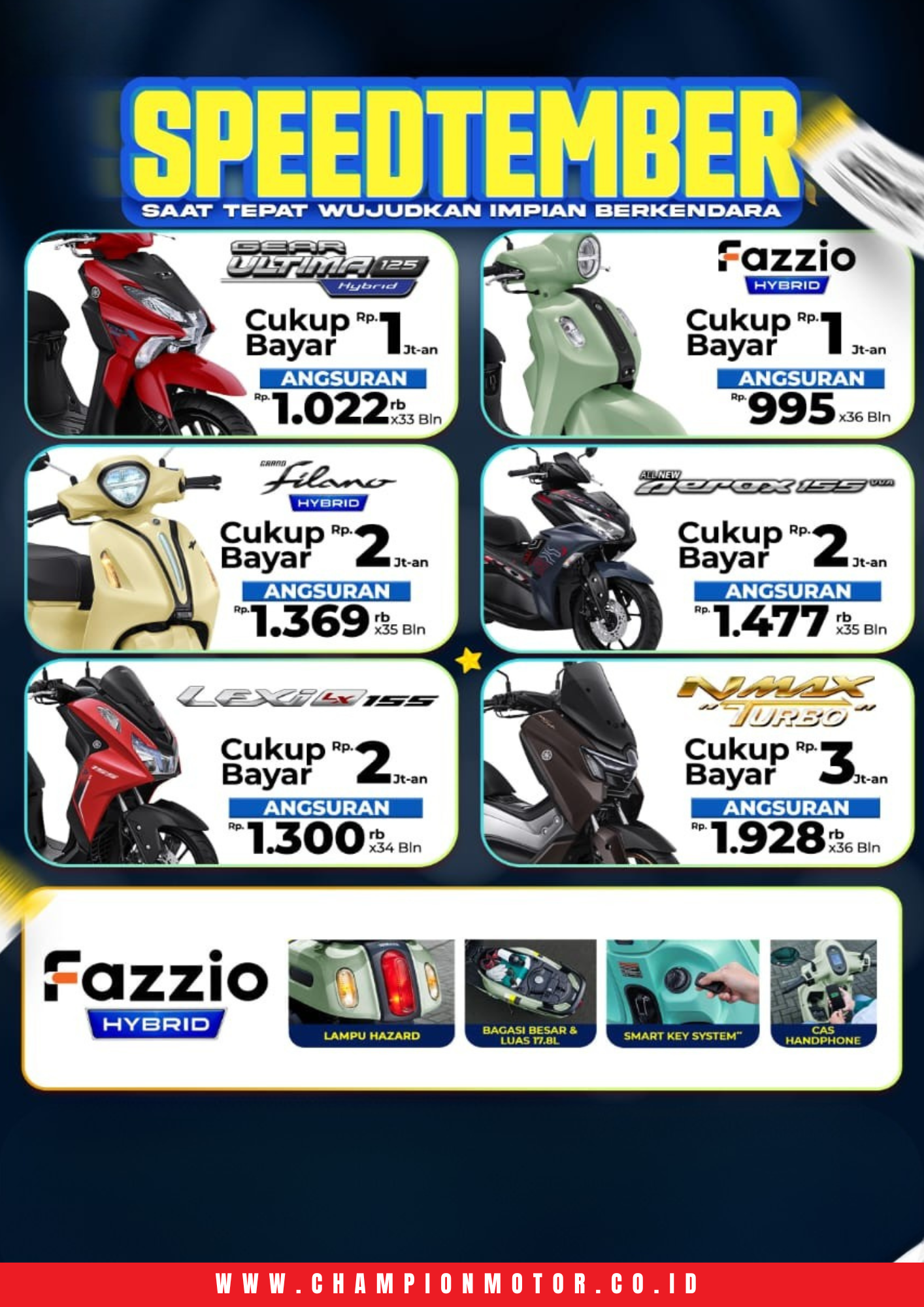 Promo Yamaha September